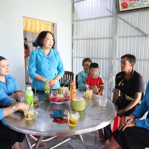 Chi Bộ Liên Đoàn Lao Động Tỉnh Thực Hiện “Mỗi Tổ Chức, Mỗi Cá Nhân Gắn Với Một Địa Chỉ Nhân Đạo”